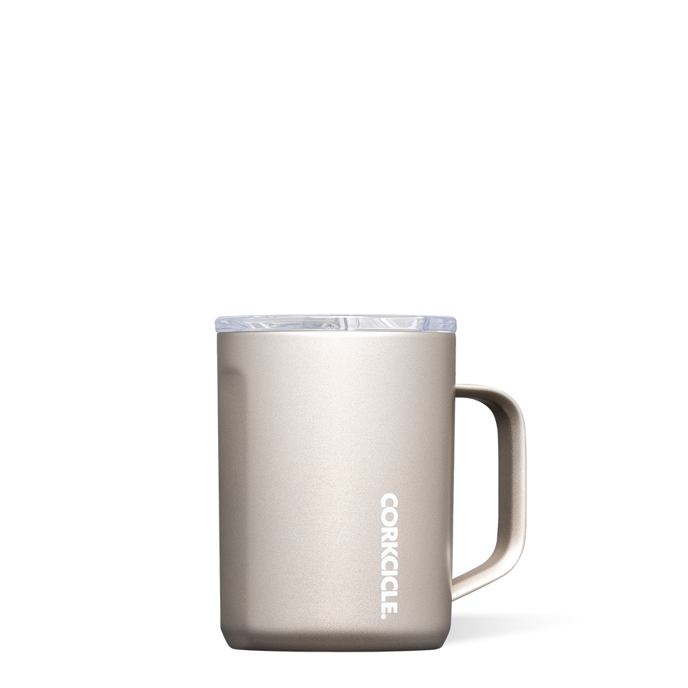 Pure Taste Ceramic Coffee Mug - 12oz Insulated Travel Mug for Hot & Cold Drinks - Perfect for Home, Office, Camping & Gifts