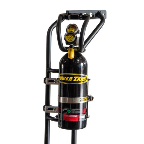 Heavy Duty Power Tank Ladder Cross Bar Mount for CO2 & Propane Tanks - Secure Off-Road Vehicle Accessory for Jeep, Truck & SUV Adventures