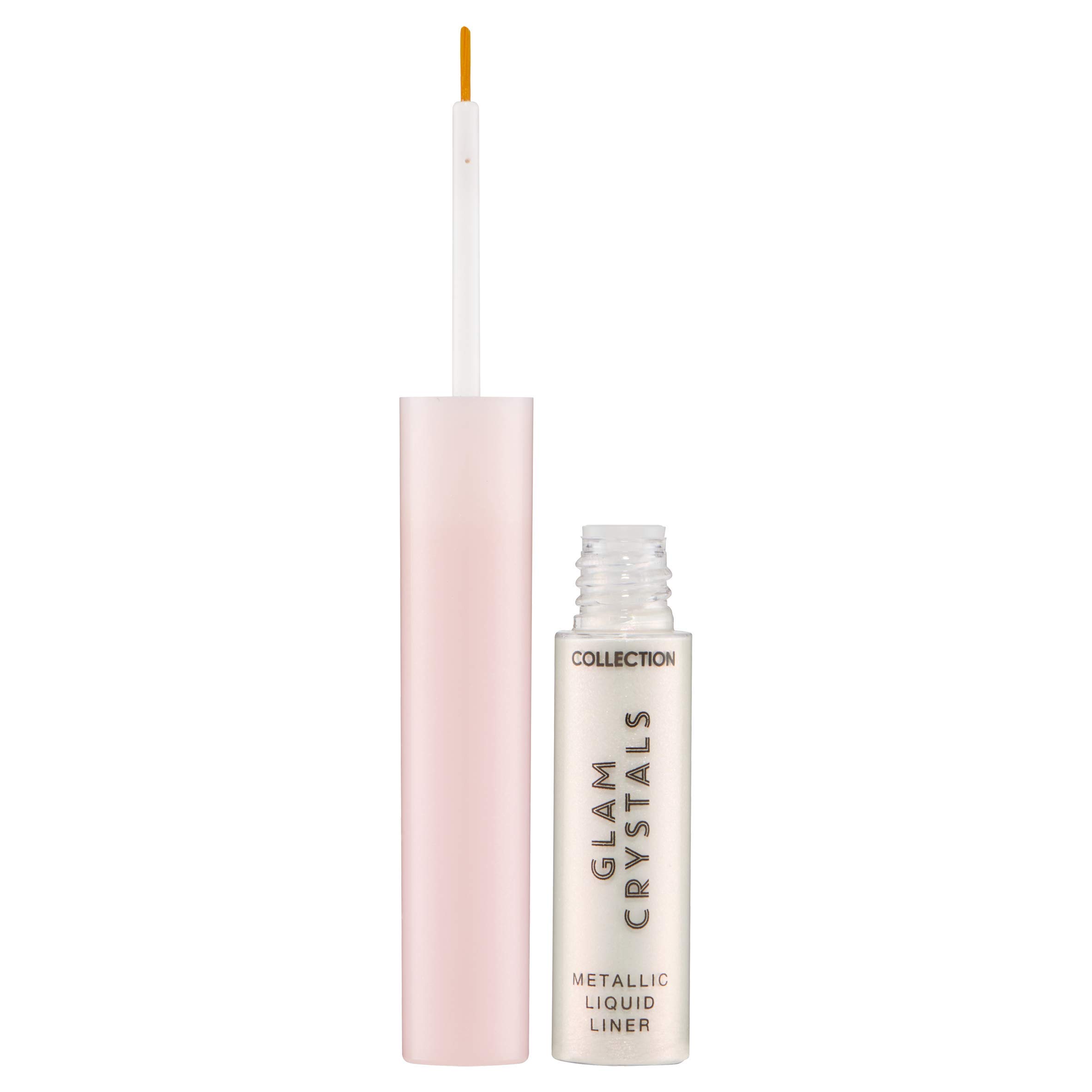 Glam Crystals Metallic Liquid Liner - Sunset Pink for Party Makeup