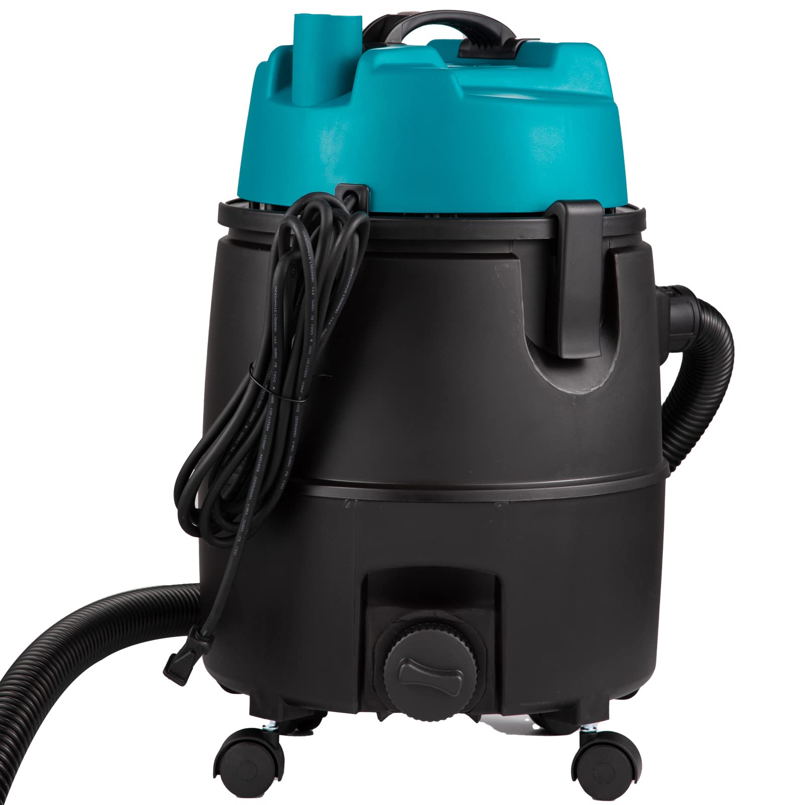 VEVOR 1400W Powerful Pond Vacuum Cleaner with 13ft Intake Hose, 4 Extension Tubes, 15ft Power Cord, 4 Brush Heads & Nozzles - Ideal for Garden Pond Cleaning, Water Feature Maintenance, and Koi Fish Tank Cleaning