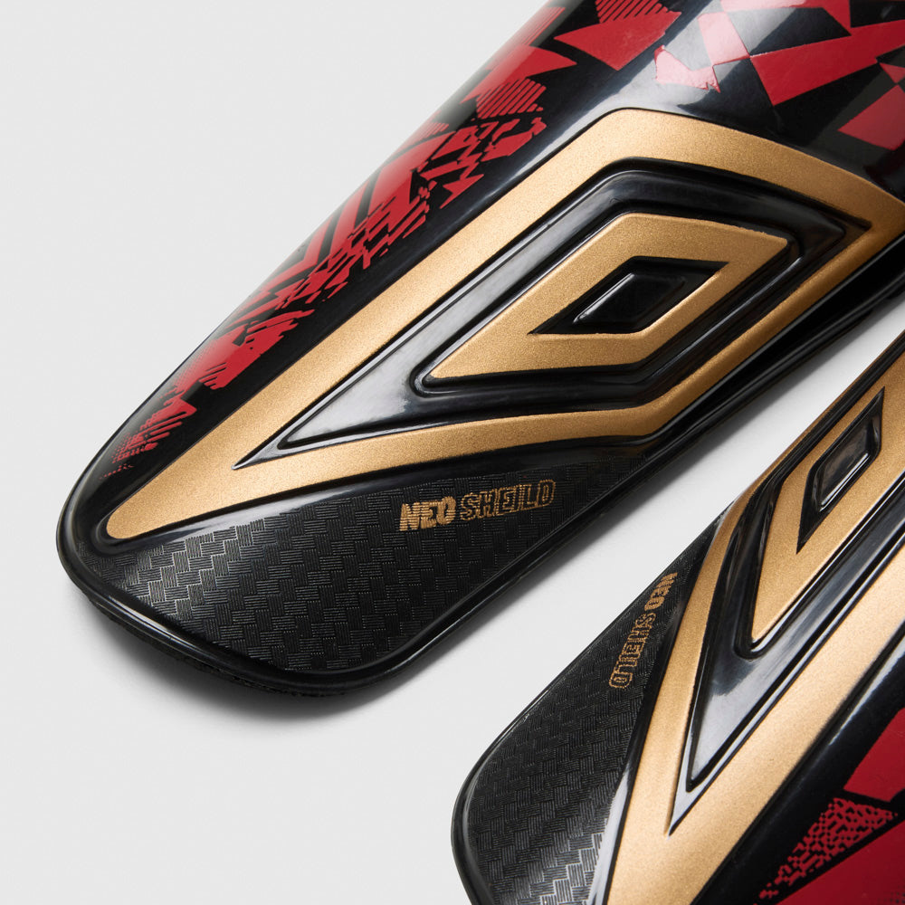 Neo Shield Shin Guard with Sleeve - Protective Soccer Leg Guards for Men & Women - Perfect for Football, Rugby & Martial Arts Training