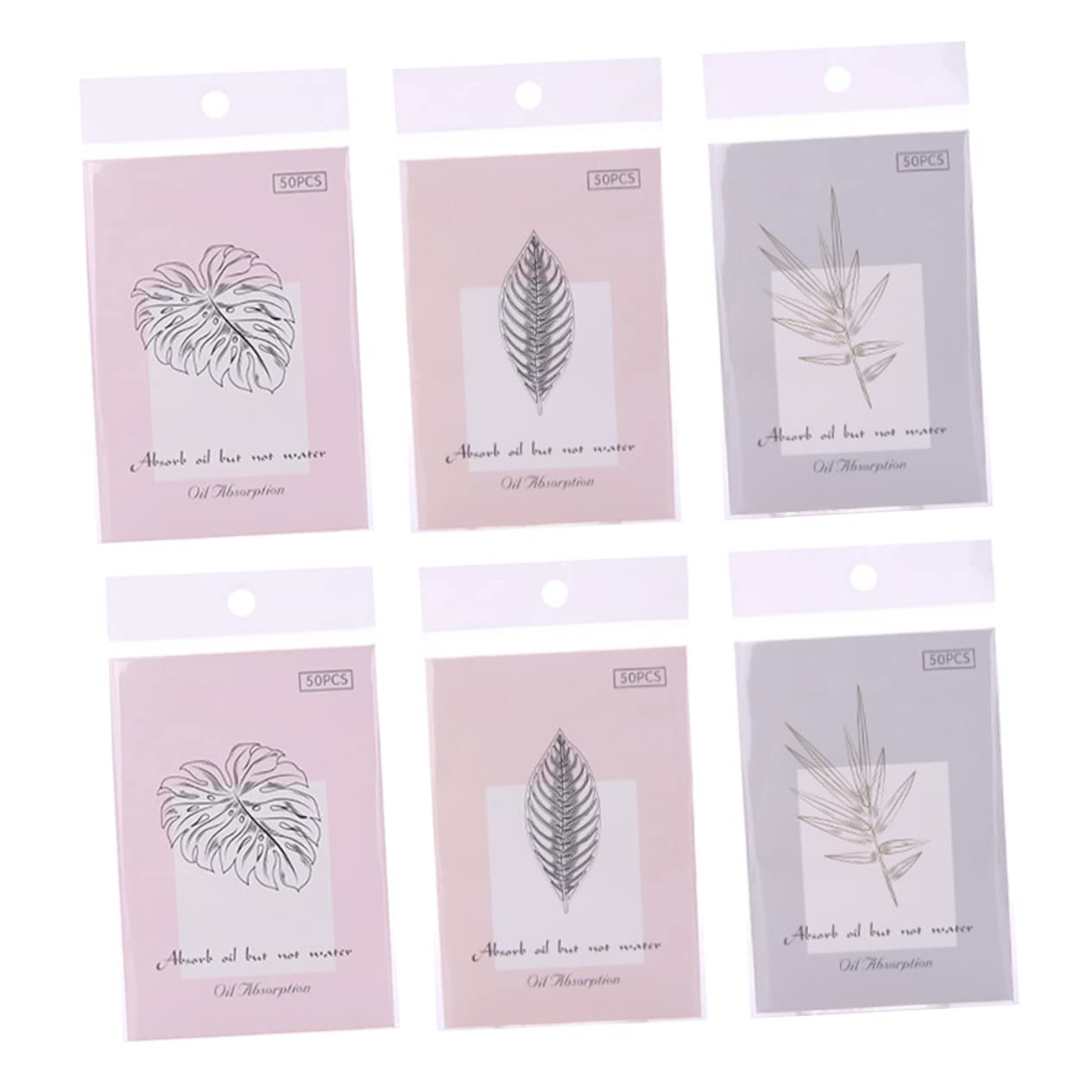 FRCOLOR 6-Pack Oil Absorbing Sheets for Face - Premium Oil Blotting Paper for Oily Skin, Makeup & Shine Control - Ideal for Travel, Gym & Daily Skincare Routine