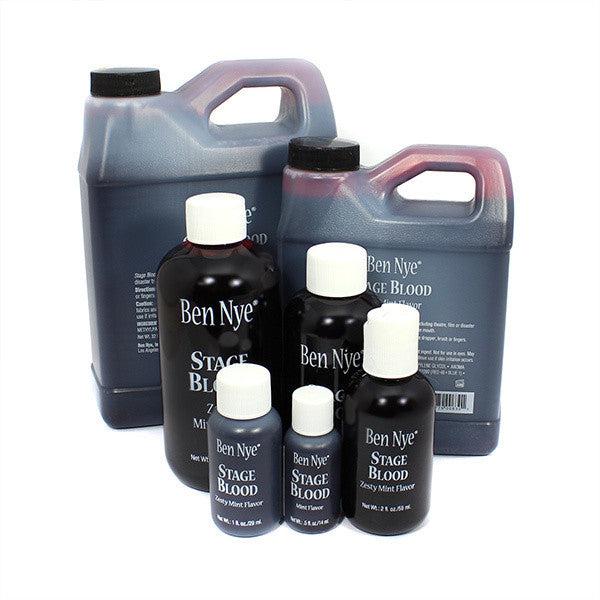 Ben Nye Professional Stage Blood - Realistic Fake Blood for Theater, Halloween & Special Effects Makeup - Safe & Non-Toxic for Costumes & Film Productions