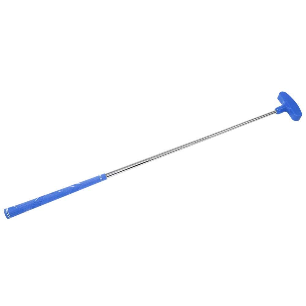 35 Inch Mini Golf Putter for Kids - Double Way Rubber Design (Left & Right Handed) - Blue - Perfect for Indoor/Outdoor Practice & Family Fun
