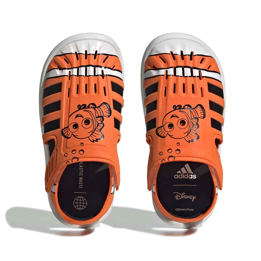 Adidas Kids' Preschool Finding Nemo & Dory Water Sandals - Comfortable Closed-Toe Beach Shoes for Boys & Girls (HP7753) | Perfect for Summer, Pool, Beach & Outdoor Play
