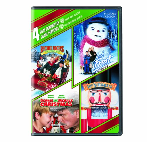 4 Film Favorites Holiday Family Collection DVD Set - Perfect for Christmas Movie Nights & Family Gatherings
