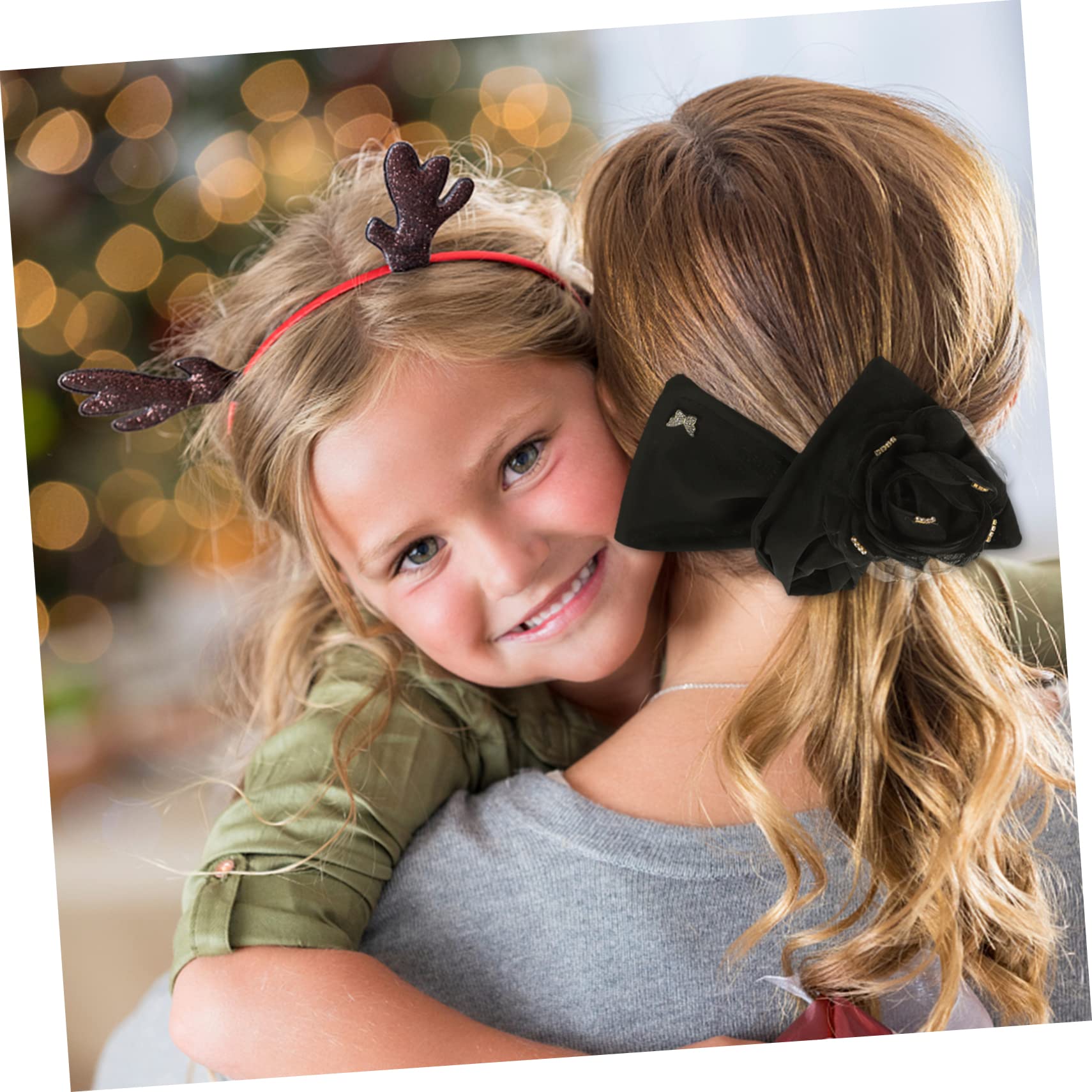 Minkissy Hair Bun Maker & Shaper - Black Hair Styling Tool for Perfect Buns, Ponytails & Updos - Great for Work, Parties & Everyday Hairstyles