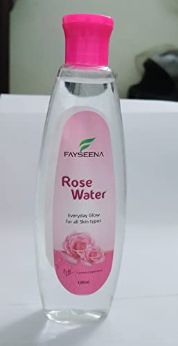FAYSEENA Pure Rose Water for Face & Hair - Natural Hydrating Toner & Refreshing Mist for Skincare, Makeup Setting & Aromatherapy