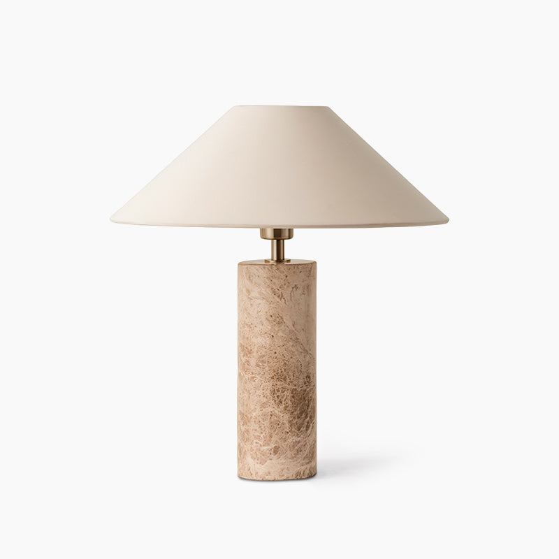 Elsie Marble Table Lamp - Modern Bedside & Living Room Lighting - Elegant Home Decor for Bedroom, Office & Study