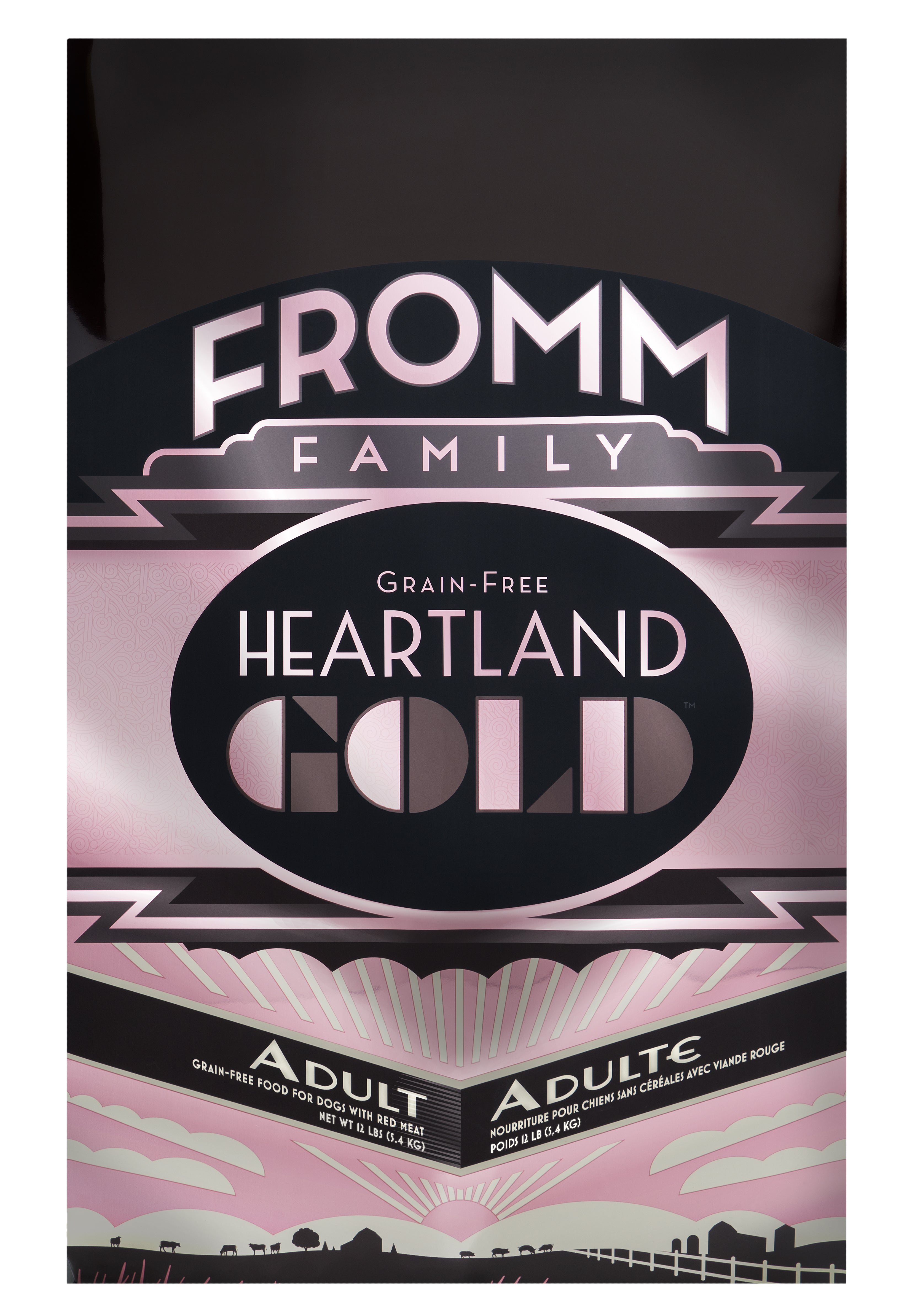 Fromm Heartland Gold Grain Free Dry Dog Food for Adult Dogs - High Protein, Natural Ingredients for Optimal Health - Perfect for Active & Large Breed Dogs