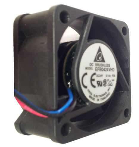 Delta 40x20mm 24V 3-Pin Case Cooling Fan - High Performance EFB0424VHD F00 for PC, Server, and Electronics Cooling Systems