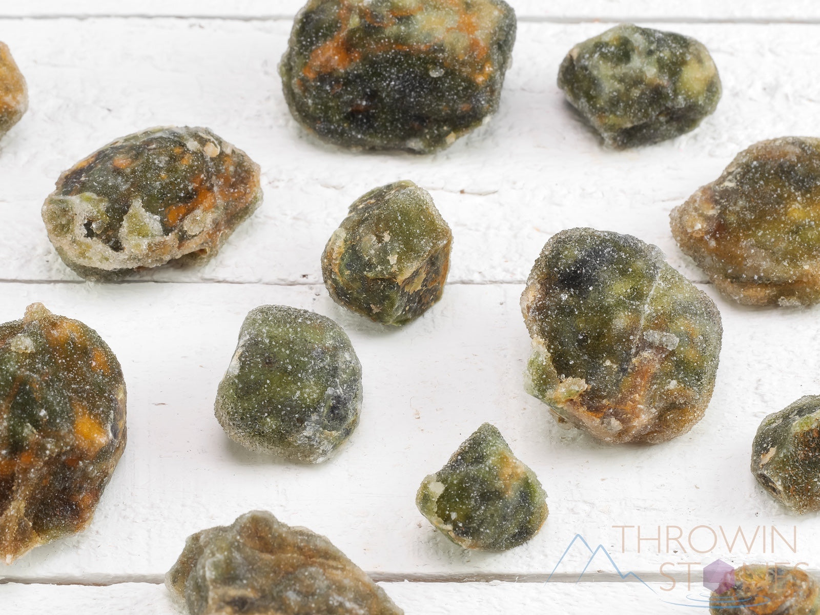 Raw Chrome Chalcedony Crystal Druzy - Natural Healing Stones, Metaphysical Rocks & Minerals for Home Decor, Meditation & Energy Work - E0937