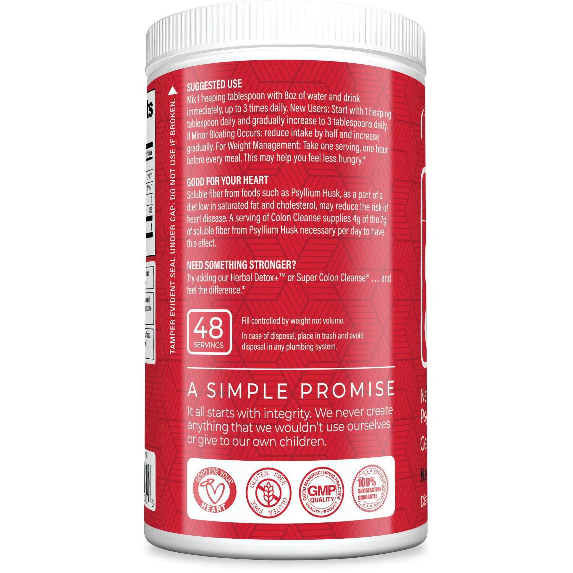 Health Plus Original Colon Cleanse - Natural Detox & Digestive Support Supplement | Perfect for Gut Health & Cleansing Routine