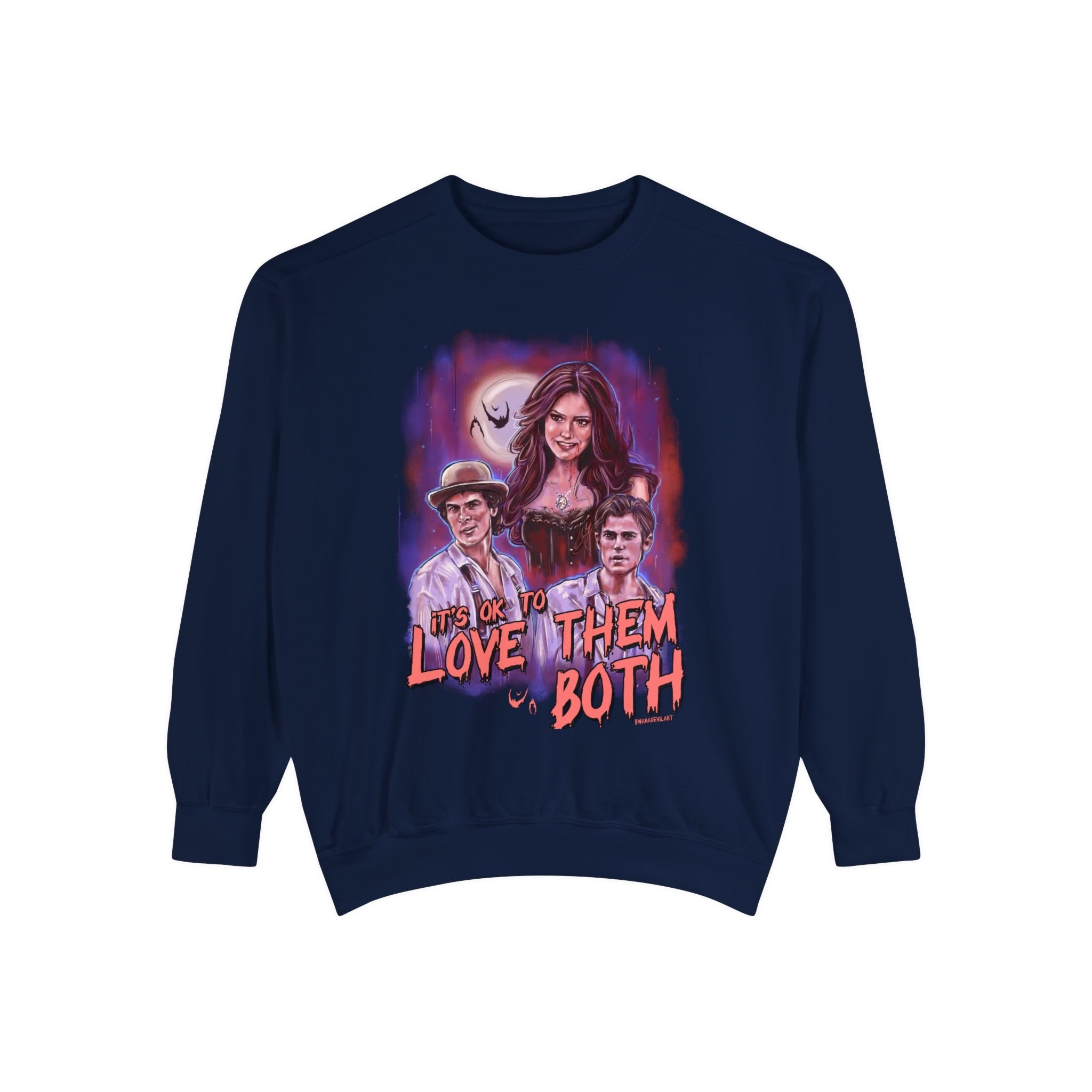 Stylish and Comfortable It's Okay to Love Them Both Crew Neck T-Shirt - Perfect for Casual Wear, Outings, and Everyday Fashion