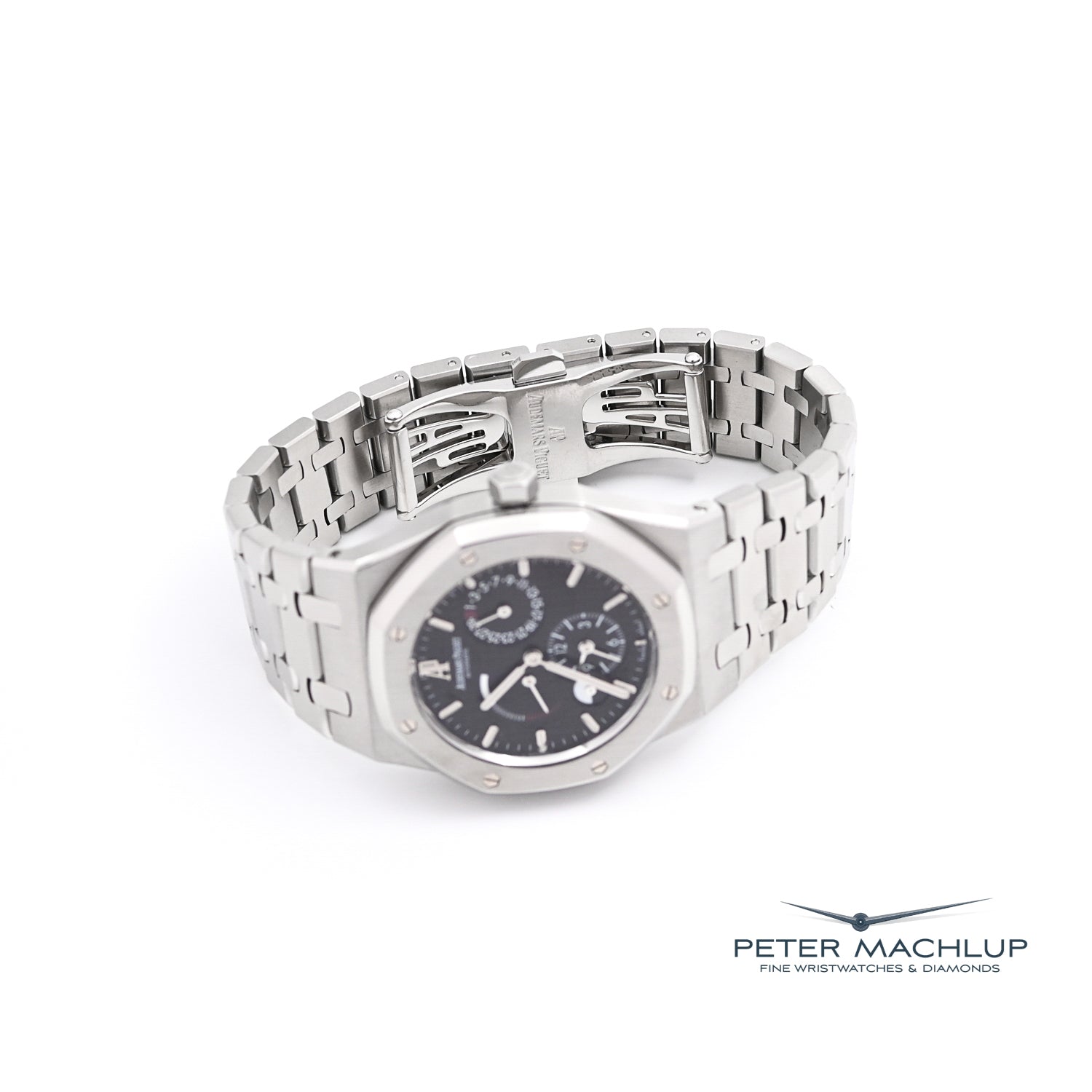 Audemars Piguet Royal Oak Offshore Automatic Dual Time Power Reserve Men's Luxury Watch - Perfect for Business Travel & Formal Occasions