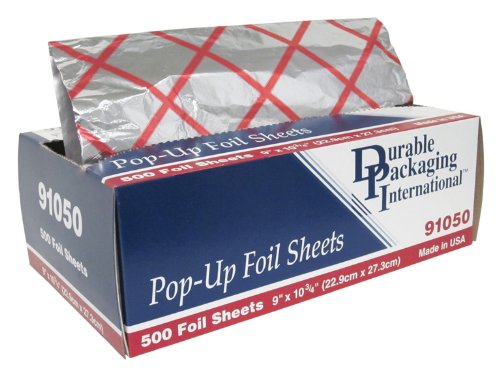 Premium Red Aluminum Foil Sheets 9