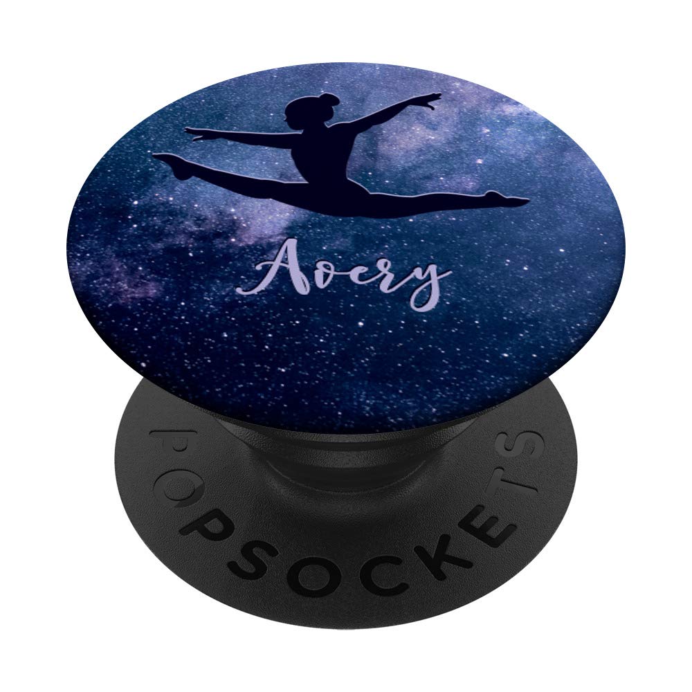 Personalized Gymnastics PopSockets - Custom Name Birthday Gift, Phone & Tablet Grip Stand - Perfect for Gymnasts, Cheerleaders & Sports Fans