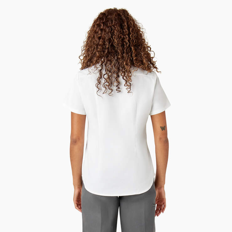 Women's 574 Original Work Shirt - Classic White Cotton Button-Down Shirt for Casual & Office Wear | Perfect for Business Casual, Everyday Outfits & Layering