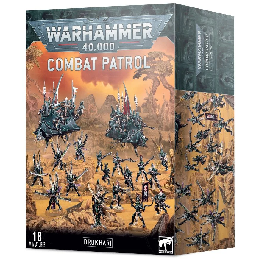 Drukhari Combat Patrol: The Blades of Torment - Warhammer 40K Tabletop Miniature Game Set for Dark Eldar Army Battles