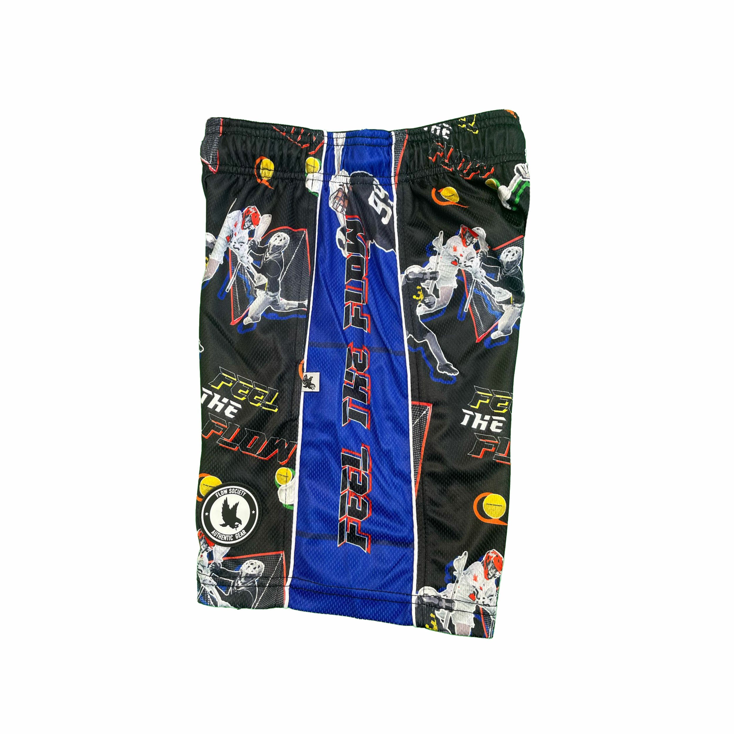 Boys' Feel The Flow Lacrosse Shorts - Lightweight & Breathable for Sports & Training - Perfect for Lacrosse, Running, and Gym Workouts
