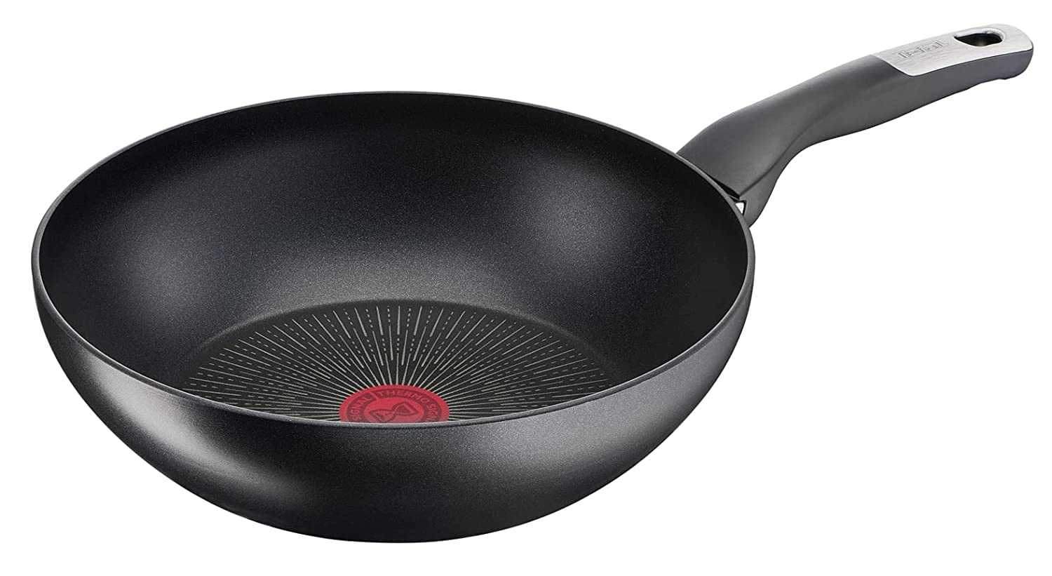 Tefal UNLIMITED 28cm Non-Stick Wok Pan - Professional Stir Fry Pan for Asian Cooking, High Heat Resistance, Induction Compatible - Perfect for Stir-Frying, Sauteing & Deep Frying at Home