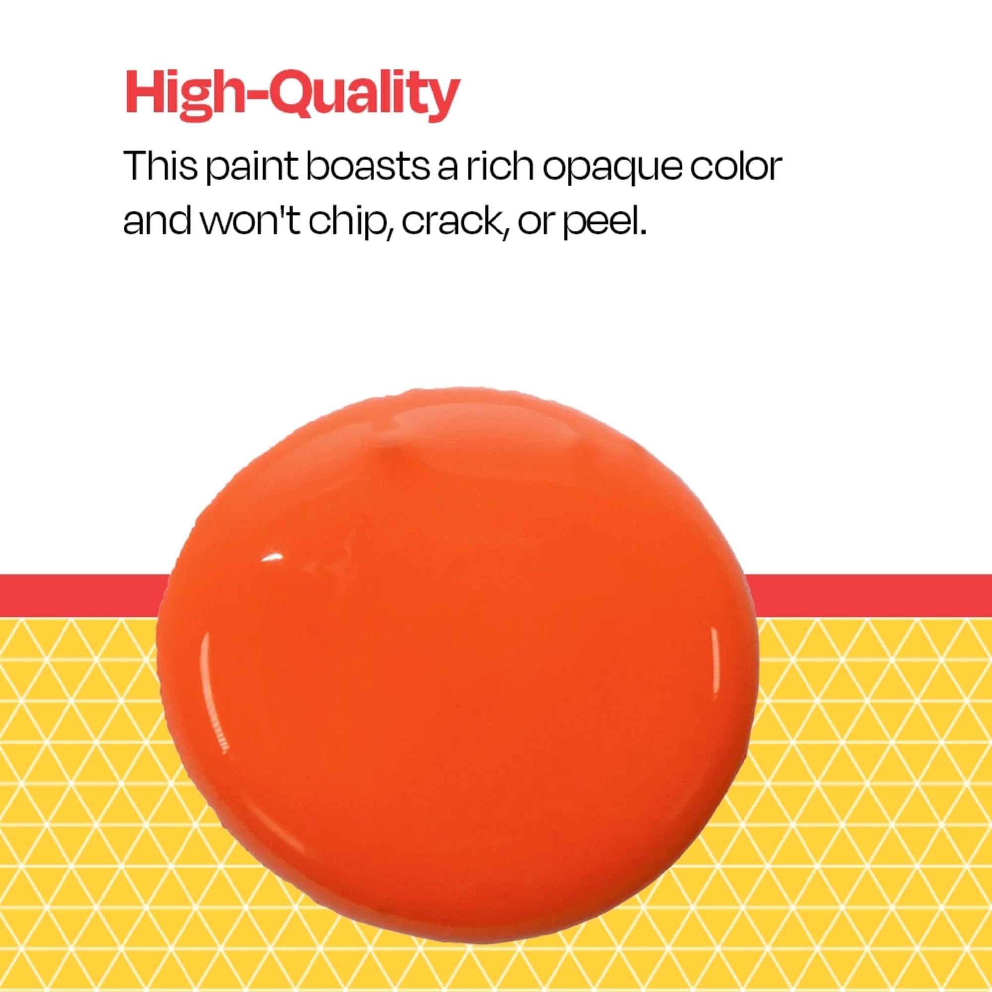 School Smart Washable Tempera Paint - Orange, 1 Gallon Bottle | Non-Toxic Art Supplies for Kids Classroom, DIY Crafts & Home Projects