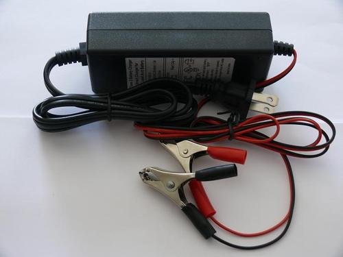 12V 2A Smart Battery Charger & Maintainer for Cars, Trucks, RVs, Boats - Automatic Charging for Auto, Marine & Powersport Vehicles (Perfect for Winter Storage & Long-Term Maintenance)