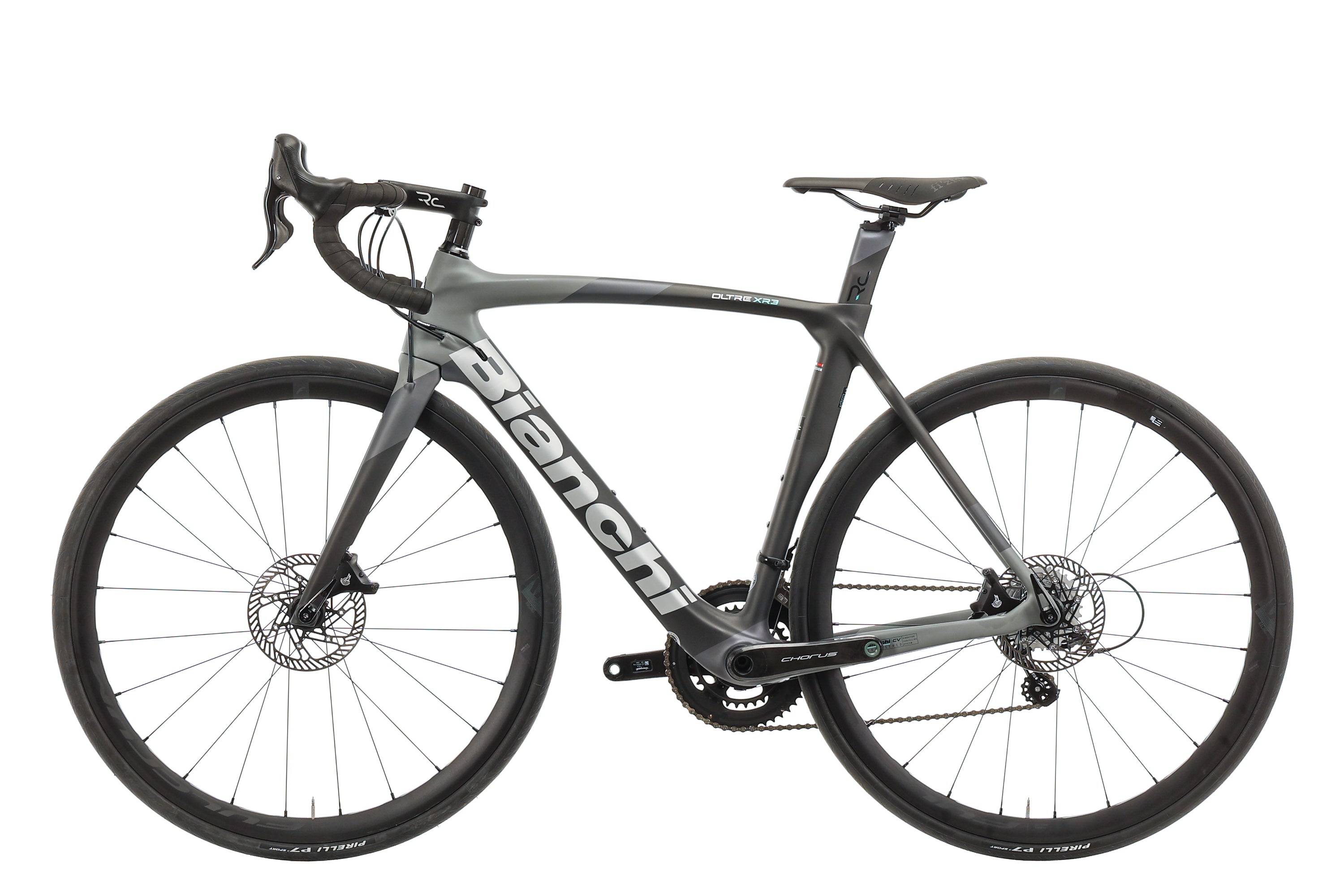 Bianchi Oltre XR3 CV Disc Chorus Road Bike 2022 - 55cm Carbon Frame, Shimano Groupset | Perfect for Racing, Endurance & Long-Distance Cycling