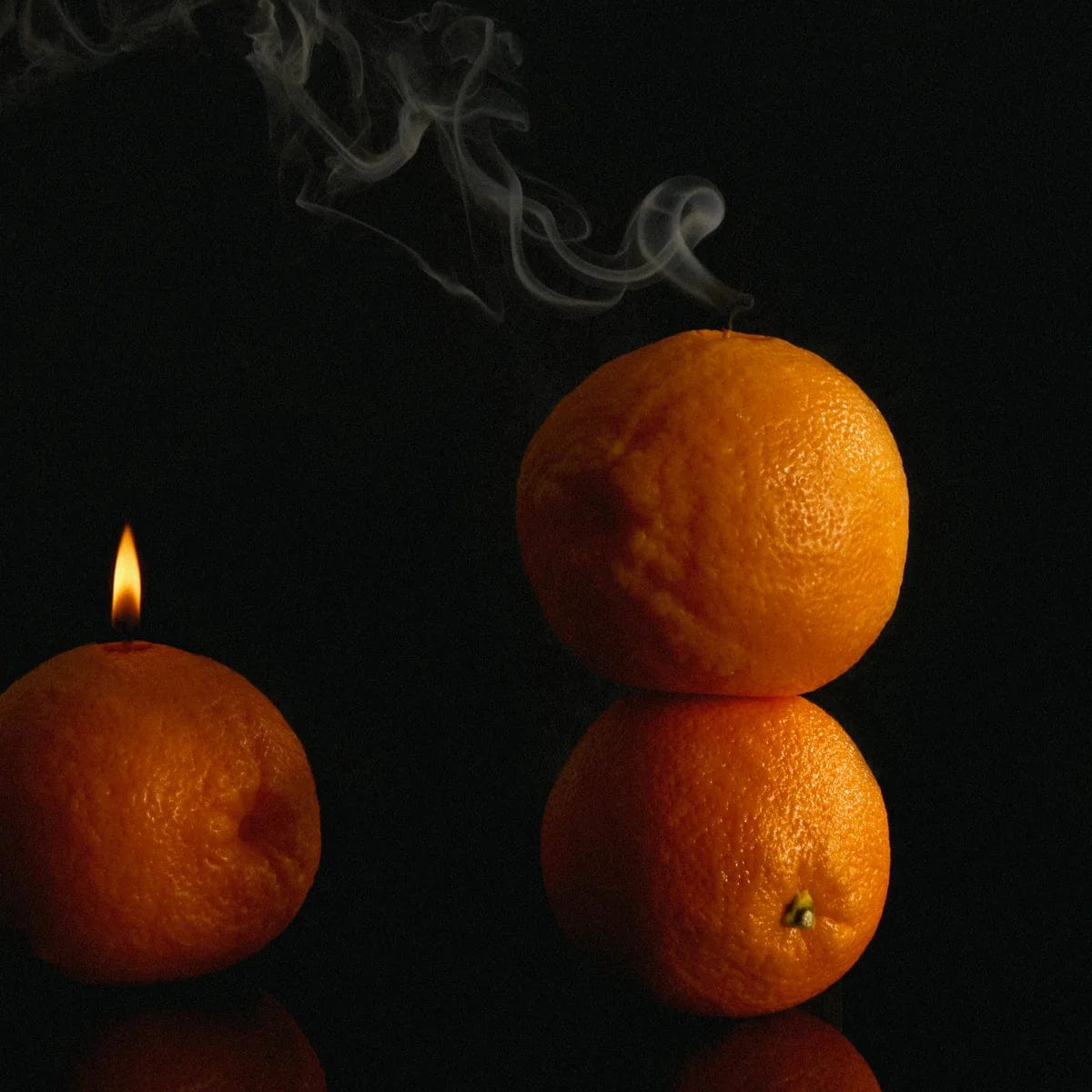 Premium Scented Orange Candle - Natural Soy Wax, Long-Lasting Fragrance for Home, Office & Relaxation | Perfect for Aromatherapy, Gifts & Cozy Ambiance
