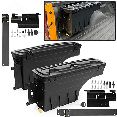 PIT66 Storage Box for 15-22 Chevy Colorado & GMC Canyon - Right Passenger & Driver Side Tool Organizer Drawer - Perfect for Truck Accessories & Auto Parts Storage