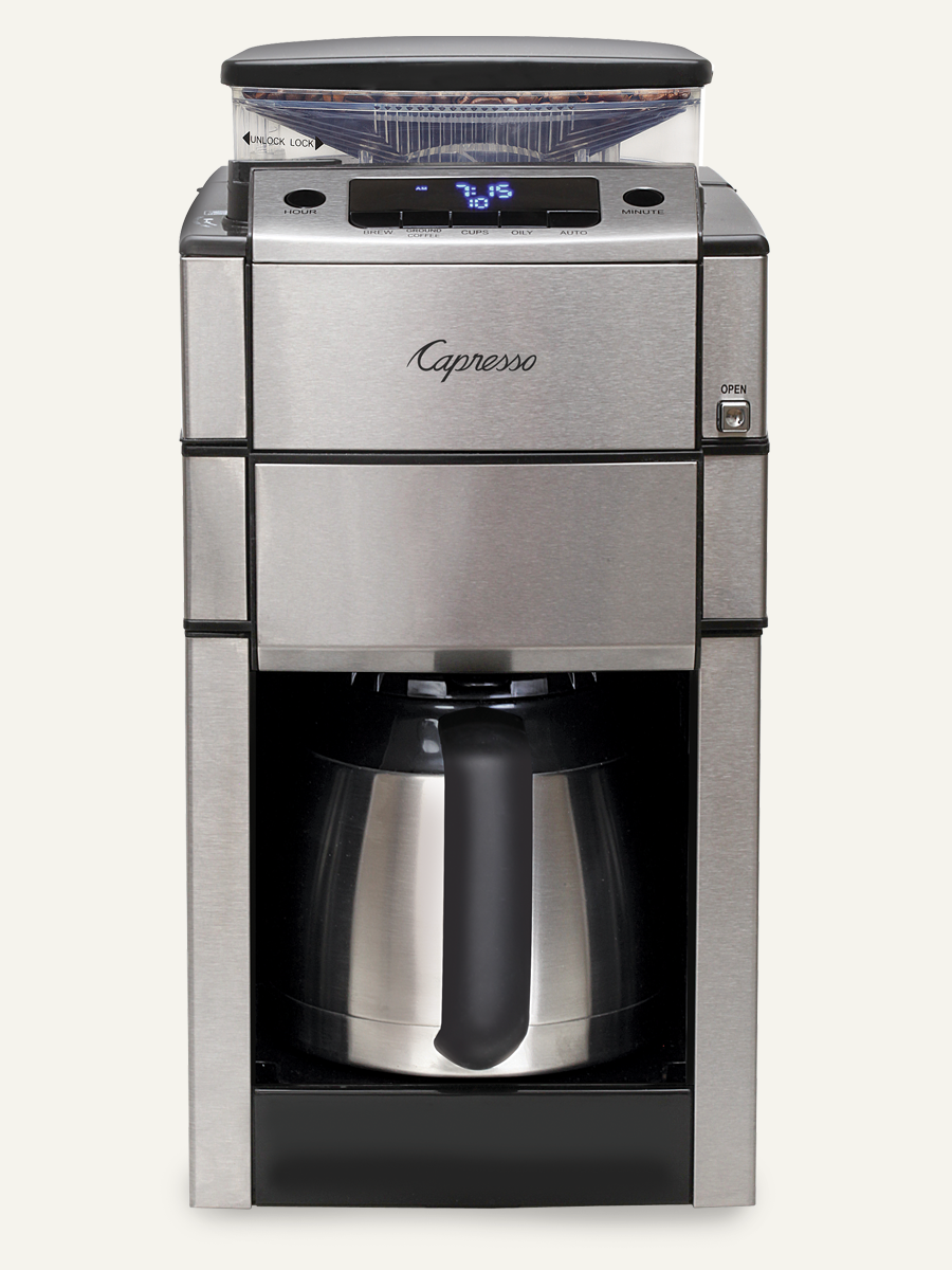 Capresso CoffeePro Espresso Machine with Built-in Grinder - Freshly Ground Coffee for Home, Office & Cafe Use