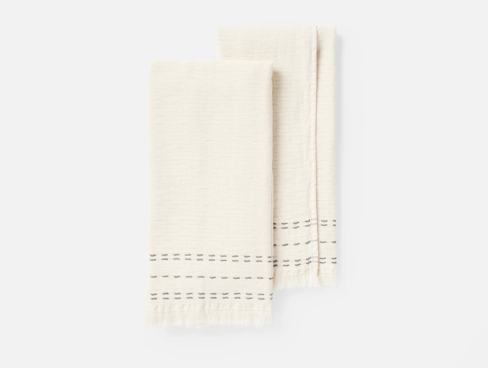 Organic Alder Hand Towel Set of 2 - Soft & Absorbent Eco-Friendly Bath & Kitchen Towels for Home & Spa Use