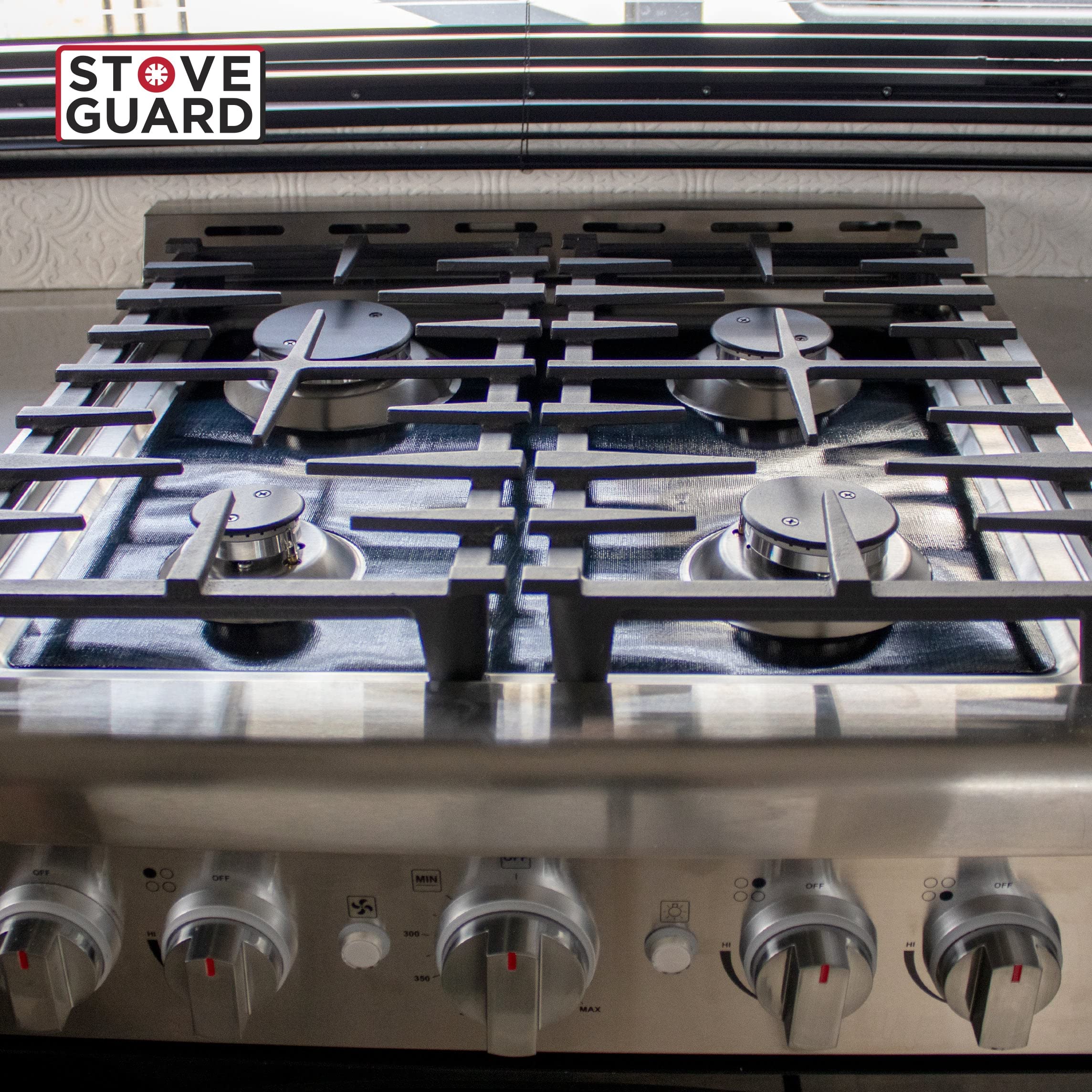 Premium Stove Cover for Gas Stove Top - Heavy Duty 6x Thicker, USA-Made & Custom Designed - Perfect for Suburban RV, Camping & Kitchen Protection