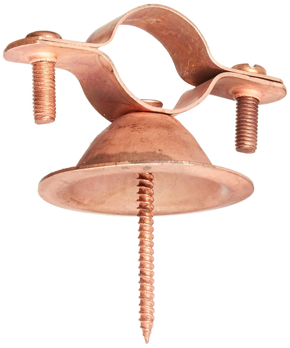 3/4 Inch Copper Pipe Hanger Bell - Heavy Duty Plumbing Support for Water, Gas & HVAC Pipes - Perfect for Home Repairs & Industrial Pipe Installations