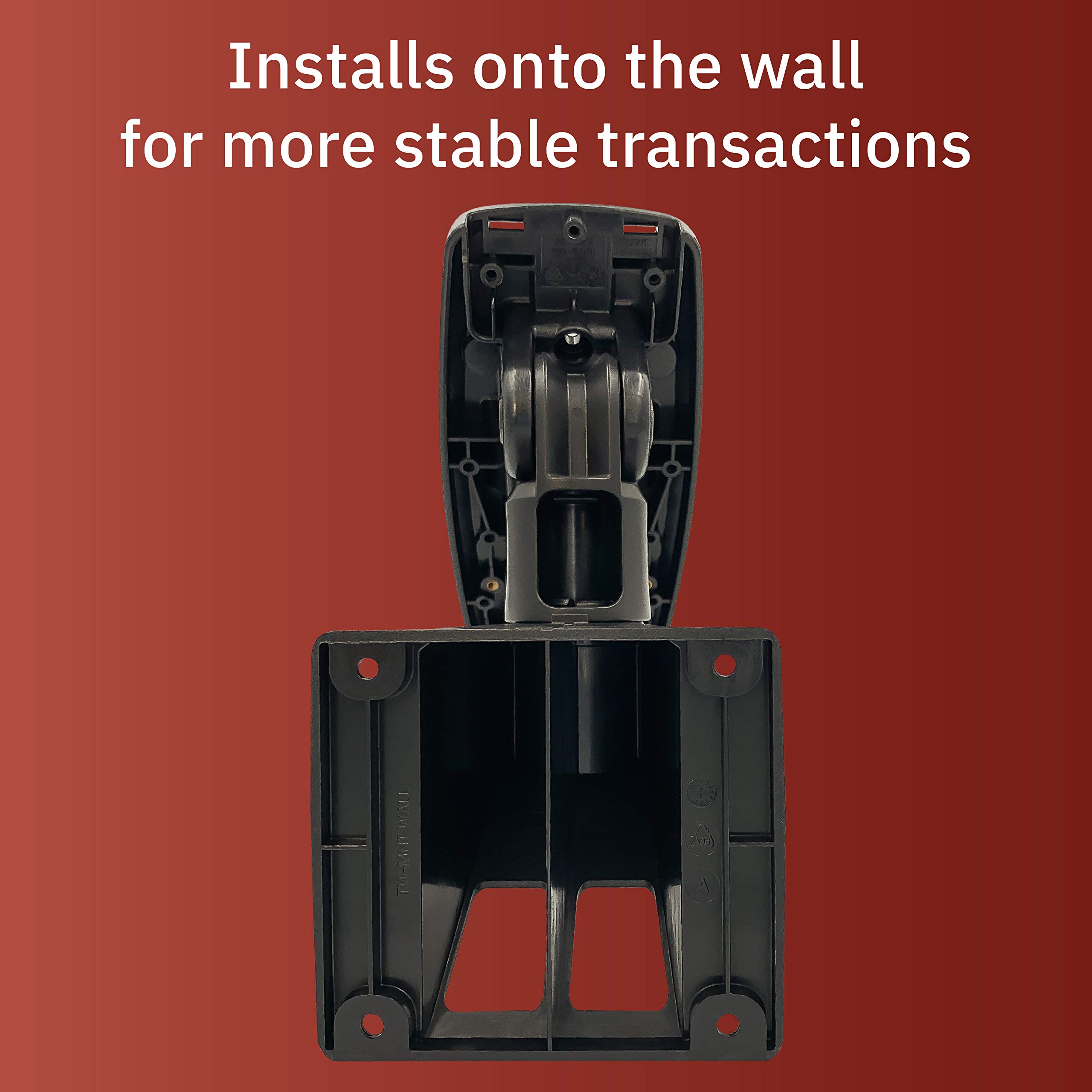 ENS Tailwind Verifone Vx810 7-Inch Latch & Lock Wall Mount Terminal Stand - Secure Payment Solution for Retail Stores & Restaurants