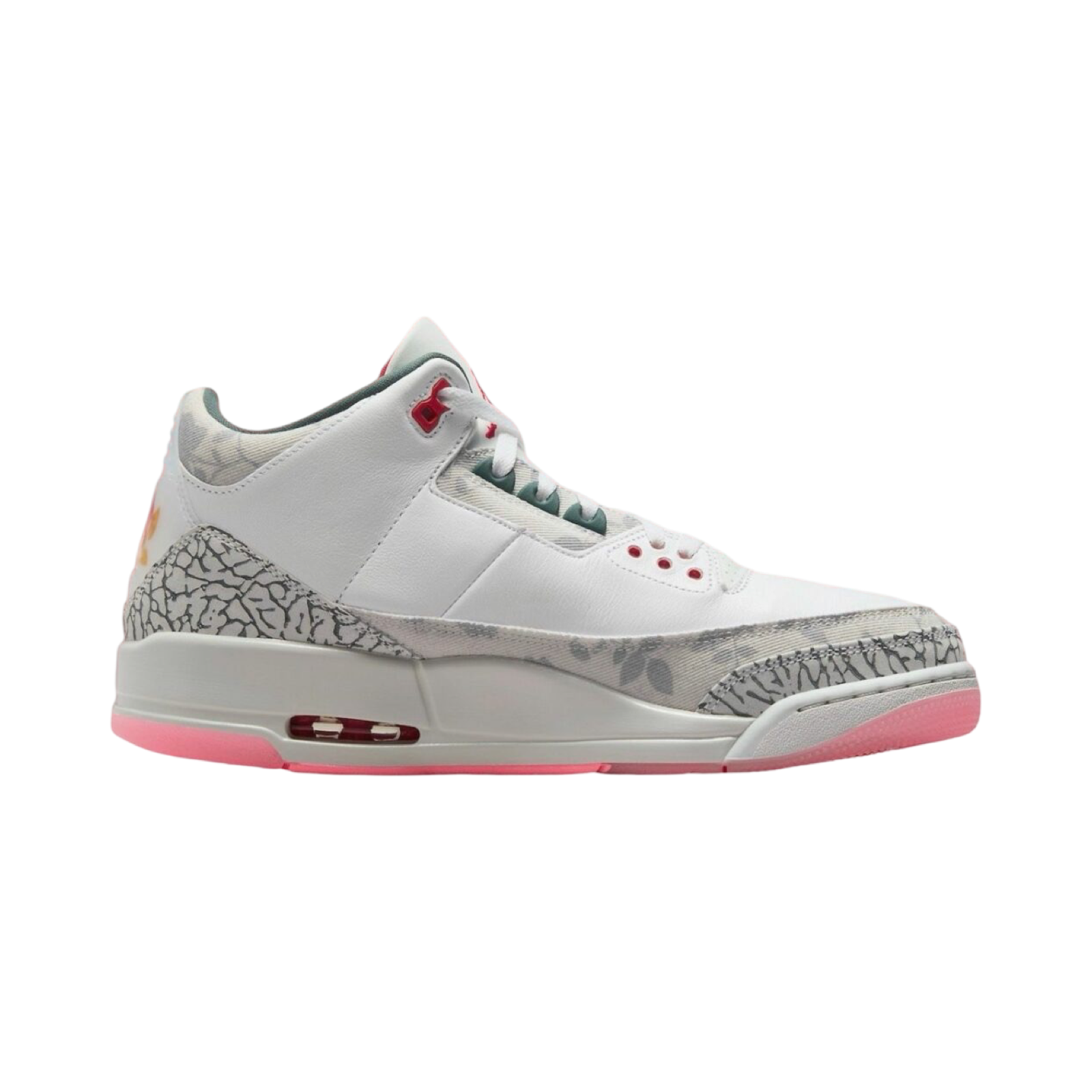 Air Jordan 3 Retro Wings White Fire Red Off-White Basketball Shoes - Men's Sneakers for Casual Wear & Street Fashion