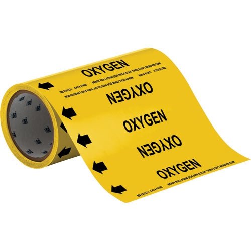 Brady 41469 Vinyl Oxygen Pipe Markers - 2