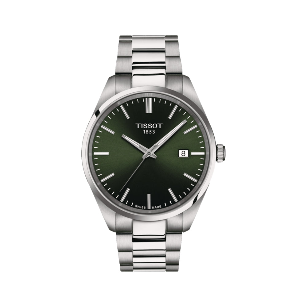 PR 100 Green Dial 40mm Men's Watch - Stylish Casual & Business Timepiece for Everyday Wear