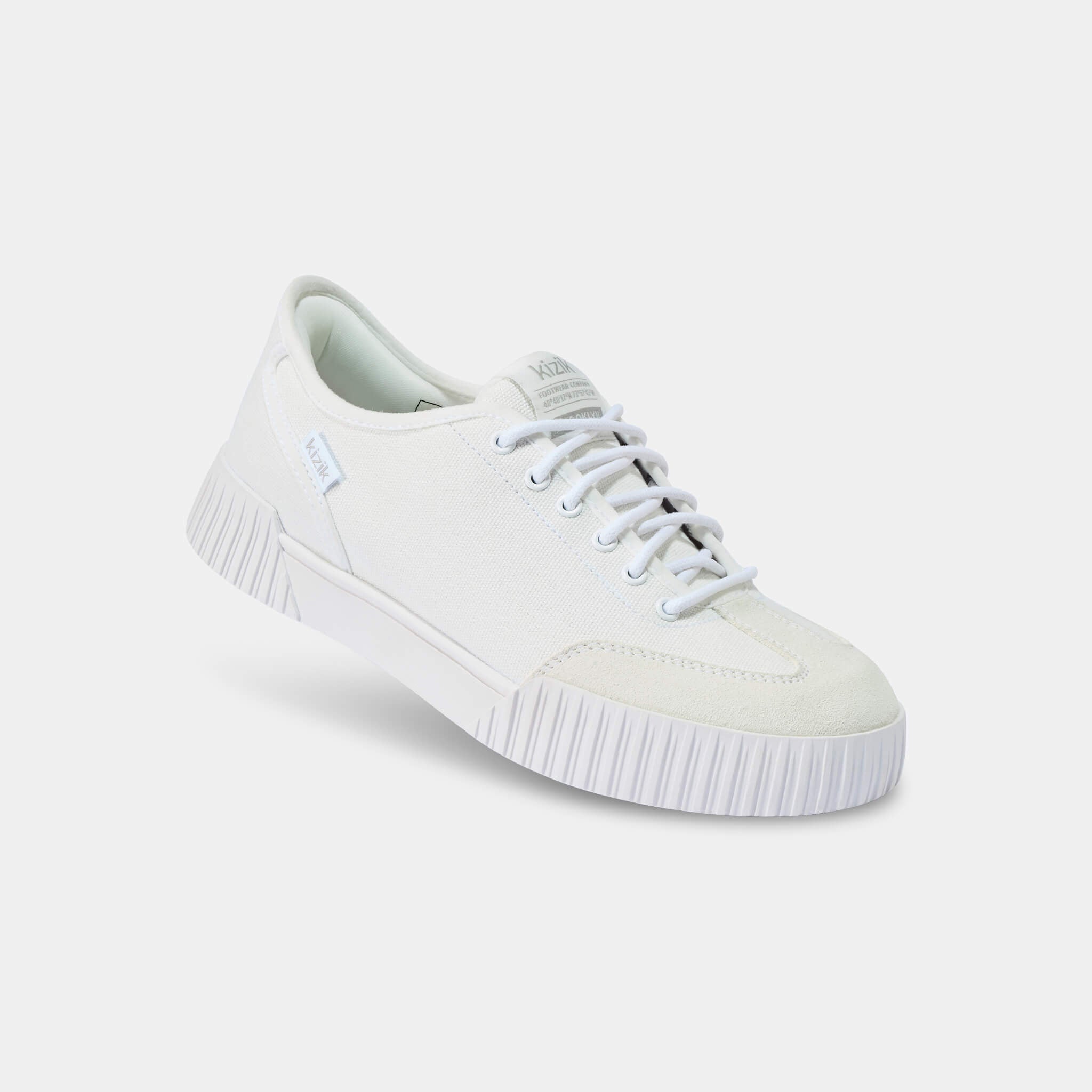 Women's Brooklyn Sneakers - Bright White Casual Shoes for Walking, Running & Everyday Wear | Comfortable & Stylish Footwear for Women