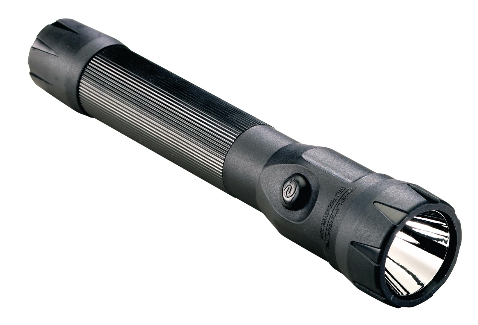 Streamlight 76813 PolyStinger DS LED Flashlight - 485 Lumens, 120V AC/DC Charger, Durable Black Tactical Light for Police, Security & Outdoor Adventures