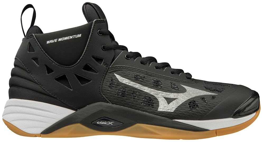 Mizuno Men's Wave Momentum Mid Volleyball Shoes - High Performance Court Shoes for Indoor Sports & Training