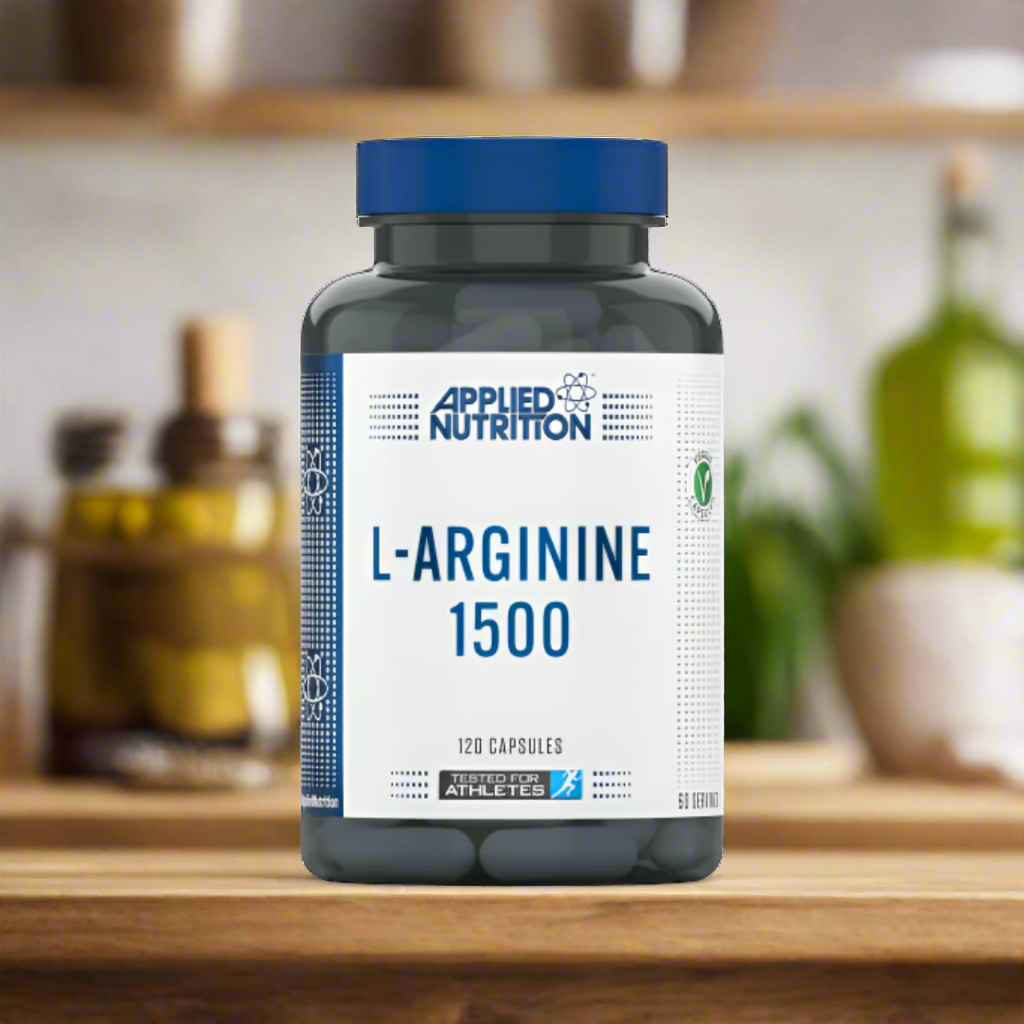 Applied Nutrition L-Arginine 1500mg Supplement - Supports Heart Health, Blood Flow & Performance - Ideal for Athletes, Bodybuilders & Fitness Enthusiasts
