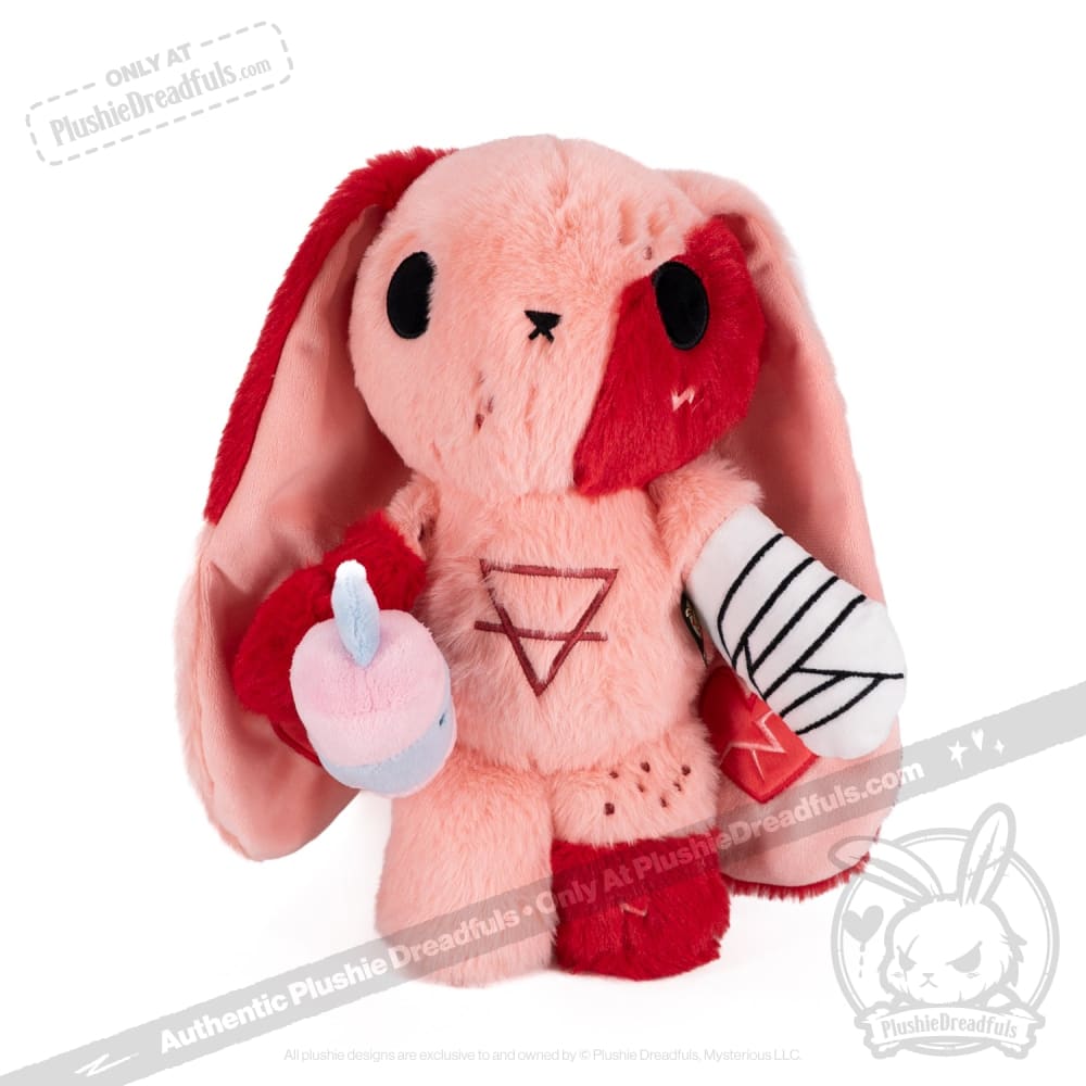 Plushie Dreadfuls Eczema Stuffed Animal - Soft Plush Toy for Kids with Skin Conditions, Comfort Companion for Eczema Awareness & Sensory Play