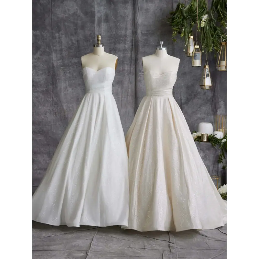 Anniston by Maggie Sottero - Elegant Wedding Dress for Brides | Perfect for Church Ceremonies & Beach Weddings