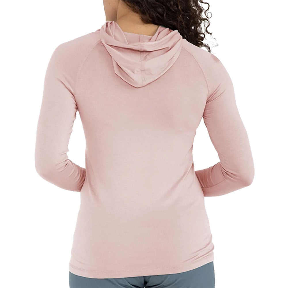 Free Fly Bamboo Shade Tide Pool Women's Hoodie - Soft & Breathable Eco-Friendly Pullover for Outdoor Adventures, Yoga & Casual Wear