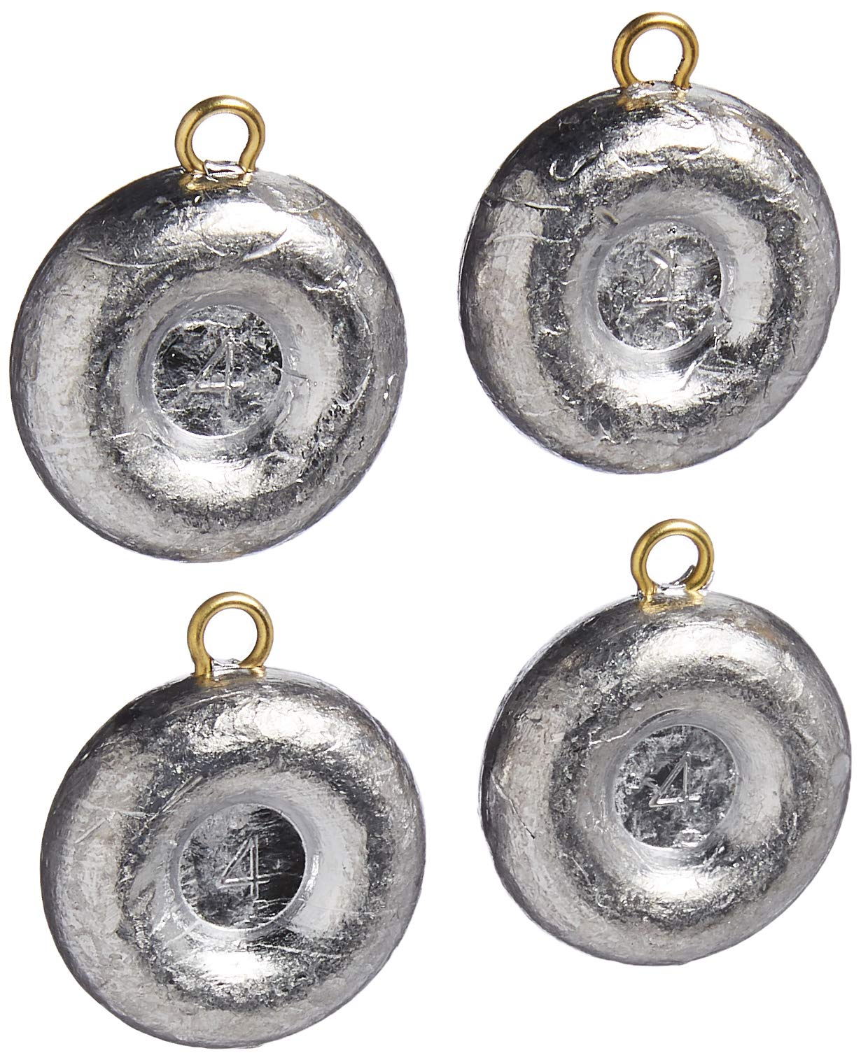 Premium Bullet Weights Disc Fishing Sinkers - Lead-Free for Bass, Walleye & Freshwater Fishing - Ideal for Casting, Jigging & Bottom Fishing