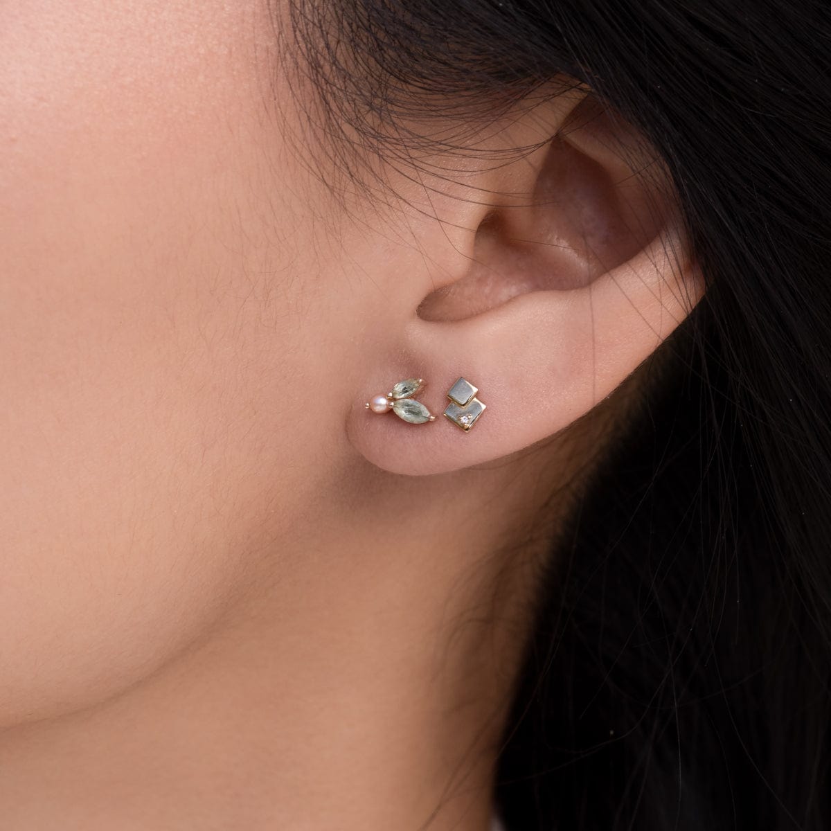 Fairy Stud Earrings for Women - Dainty Floral Flower Studs - Perfect for Everyday Wear, Parties & Gifts