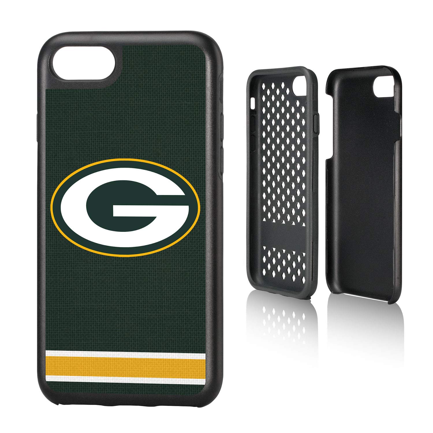 Green Bay Packers iPhone Case - Rugged Stripe Design Protective Cover for iPhone [Model Numbers] | Durable Shockproof Phone Case for Football Fans, Game Day & Everyday Use