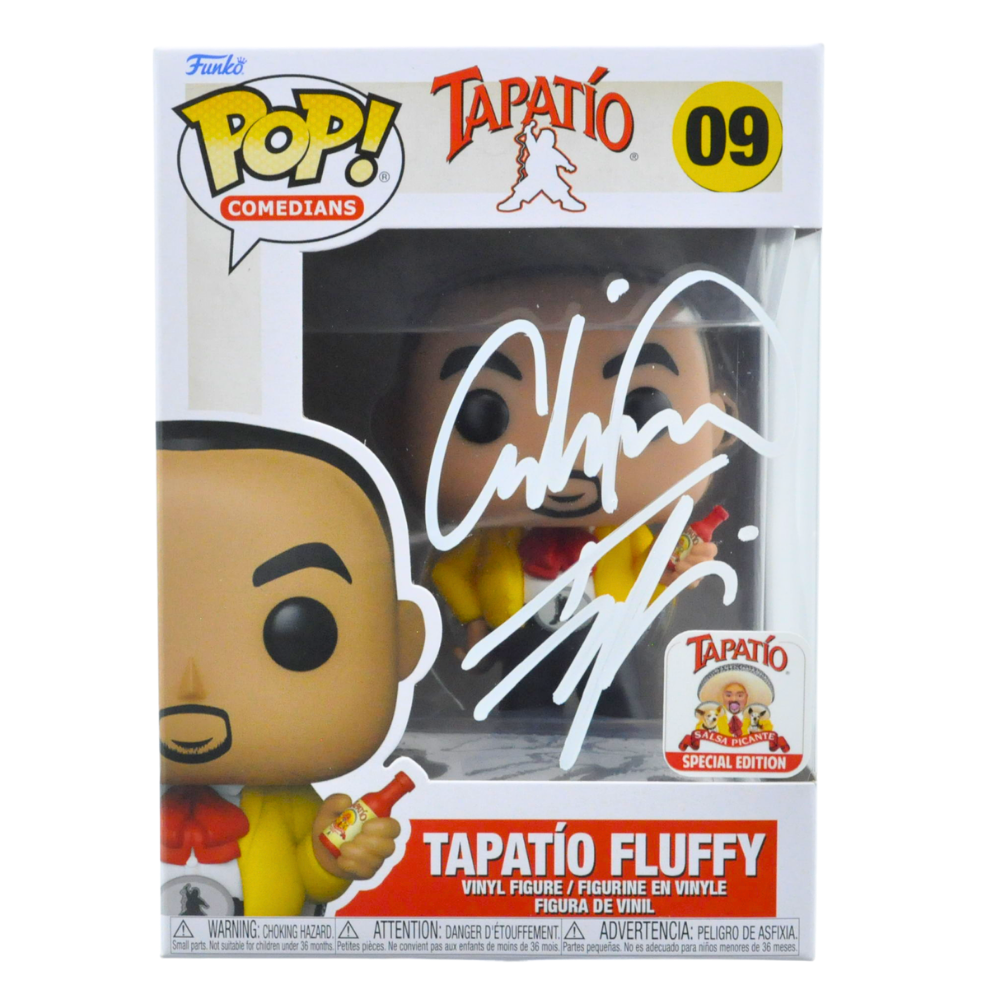 Gabriel Iglesias Fluffy Signed Funko Pop - Tapatio Fluffy Exclusive Collectible for Comedy Fans - Perfect for Gifts, Display & Memorabilia