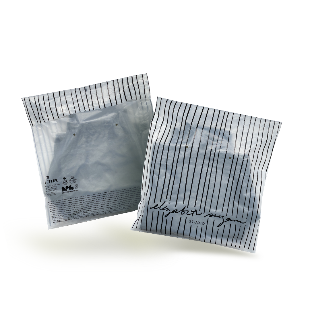 Eco-Friendly Custom Compostable Poly Garment Bags - Biodegradable Clothing Storage for Retail, Laundry & Travel